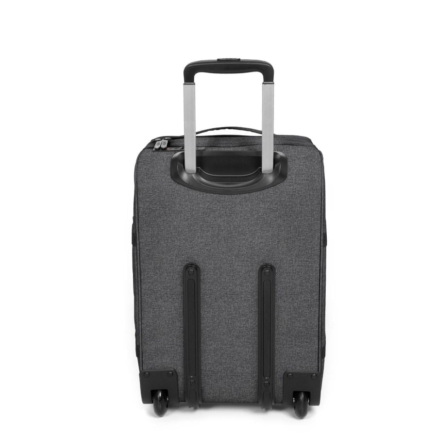 Eastpak Transit'R S Black Denim handbagage soft wheels