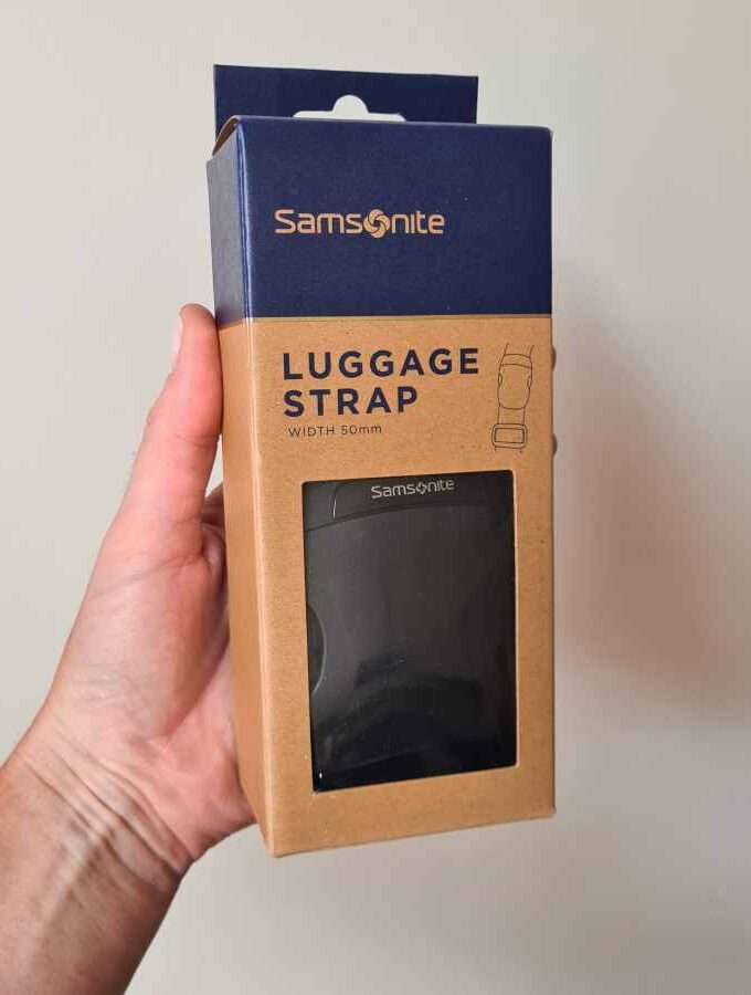 Samsonite Global TA Luggage Strap 50mm Black