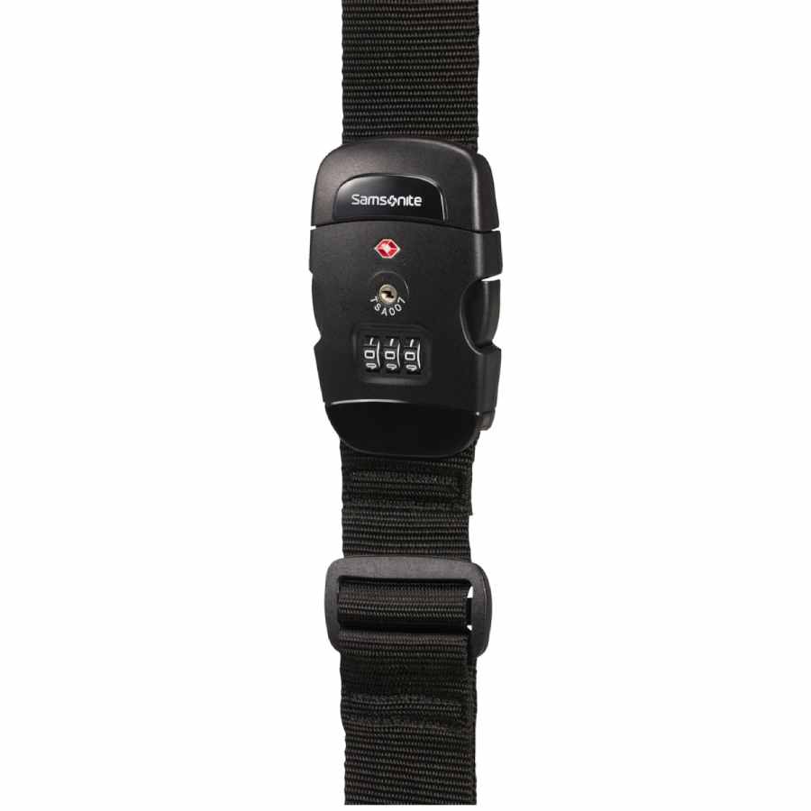 Samsonite Global Luggage Strap TSA cijferslot Black