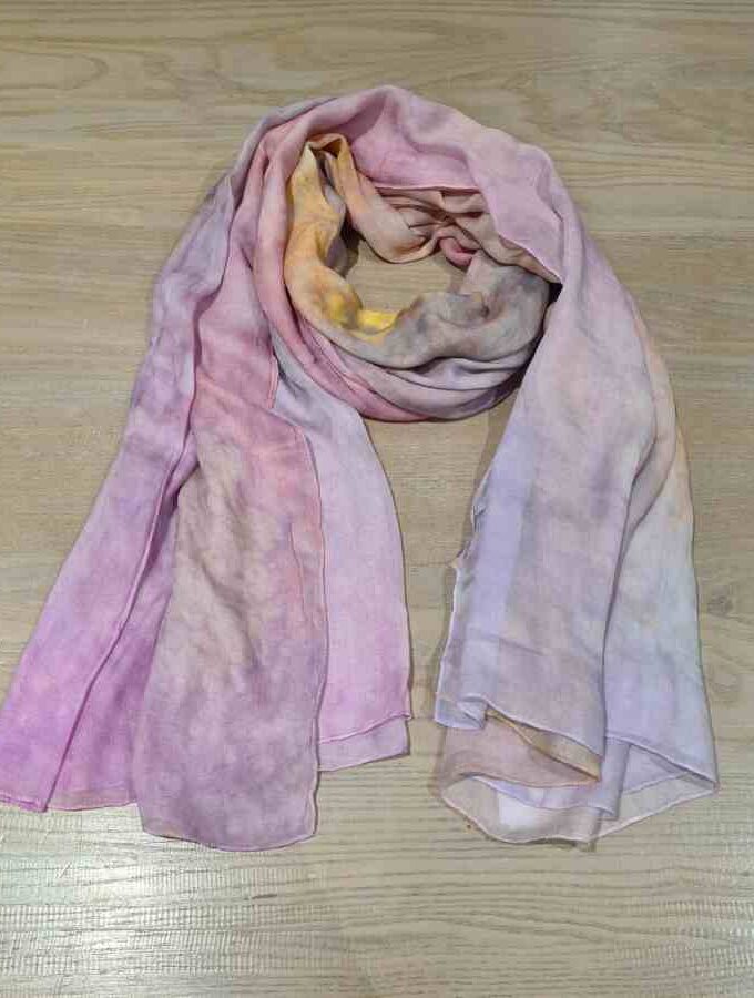 sjaal roze modal zacht paars lila