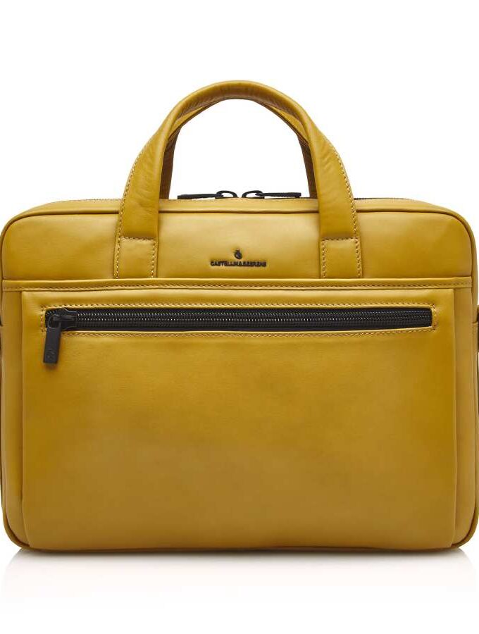 Castelijn & Beerens Charlie Laptoptas 15.6 inch RFID Geel