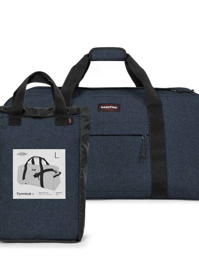 Eastpak grote reistas 96L Terminal+ Triple Denim