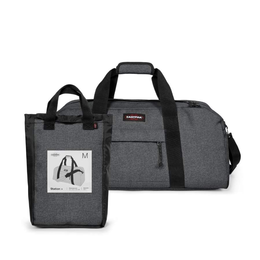 Eastpak medium reistas 58L Station+ Black Denim Stuivenga Lederwaren
