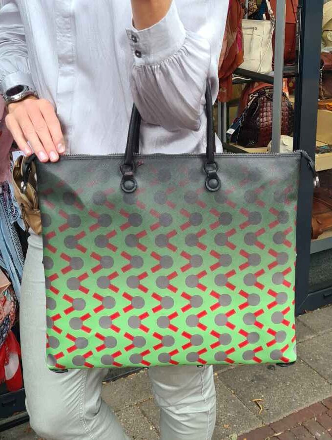 Gabs G3 BLACK Large groene print