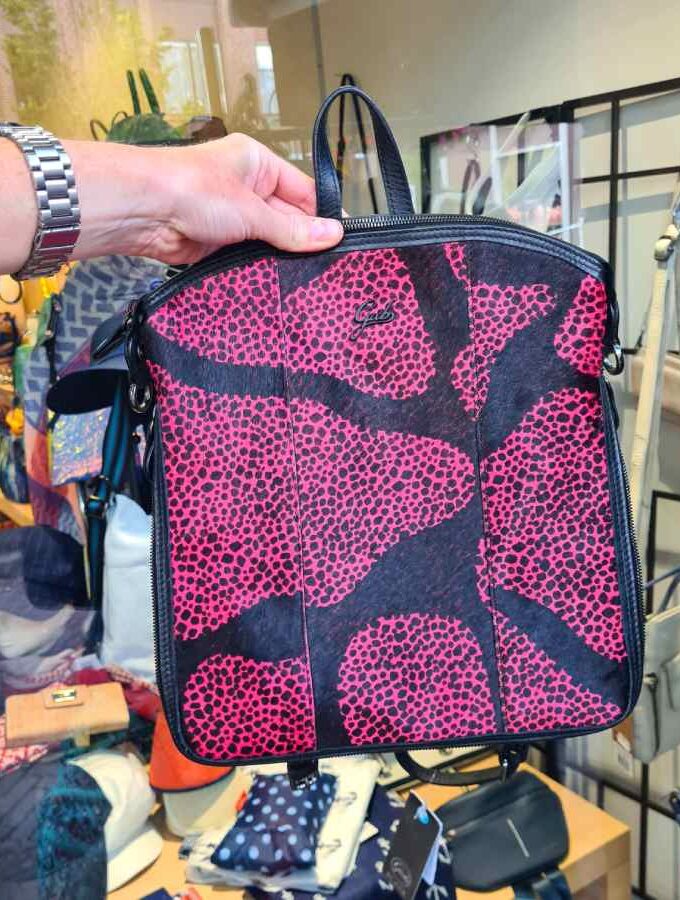 Gabs rugzak Luigia Small CGES roze vacht