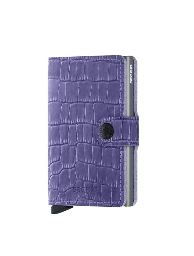Secrid Miniwallet Cleo lavender croco