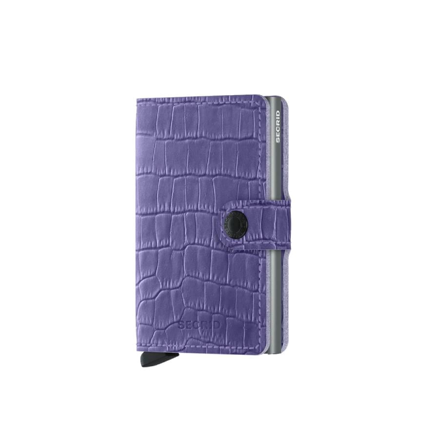 Secrid Miniwallet Cleo lavender croco