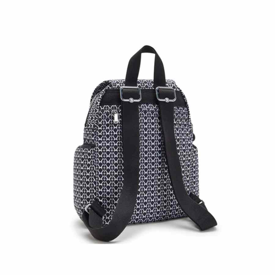 Kipling City Zip Mini Signature Print