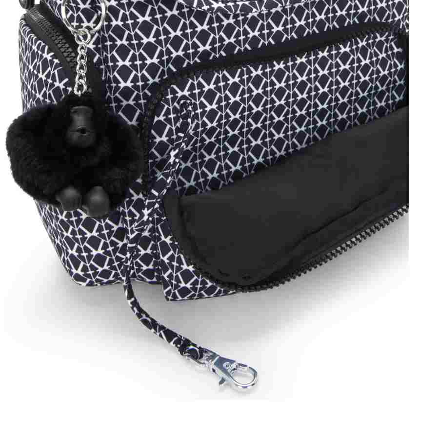 Kipling City Zip Mini Signature Print