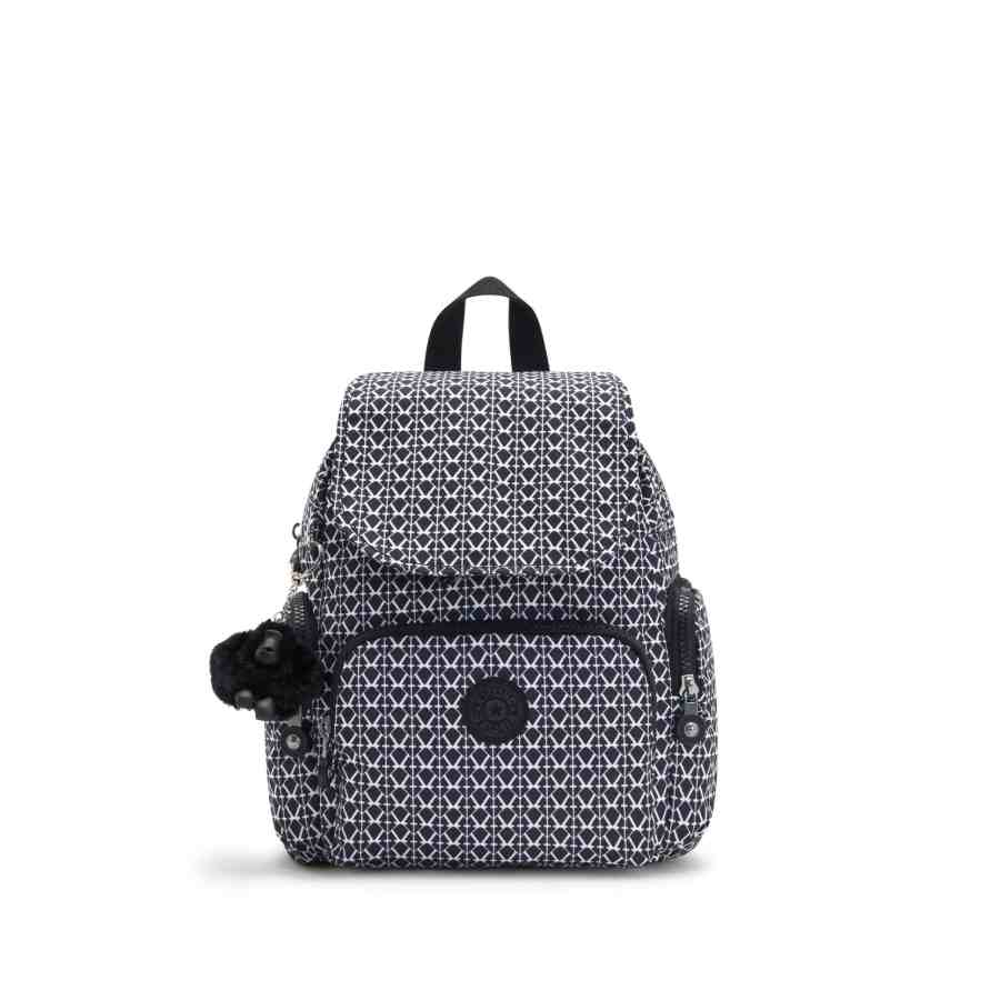 Kipling City Zip Mini Signature Print