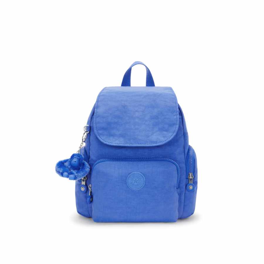Kipling City Zip Mini kleine rugzak Havana Blue