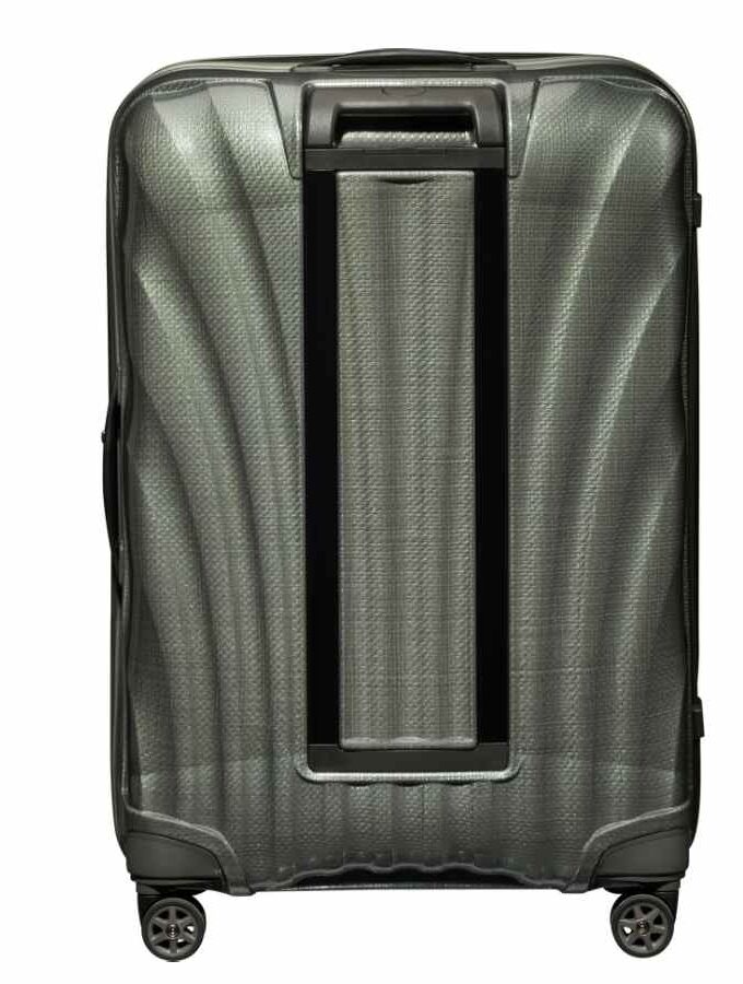 C Lite bagage grote maat achterkant metallic green