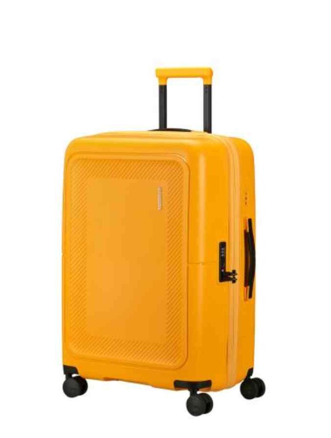 American Tourister Dashpop Spinner 67 EXP Golden Yellow