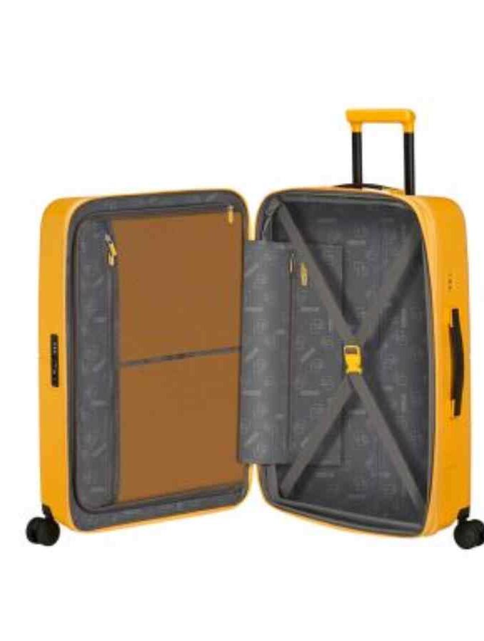 American Tourister Dashpop Spinner 67 EXP Golden Yellow