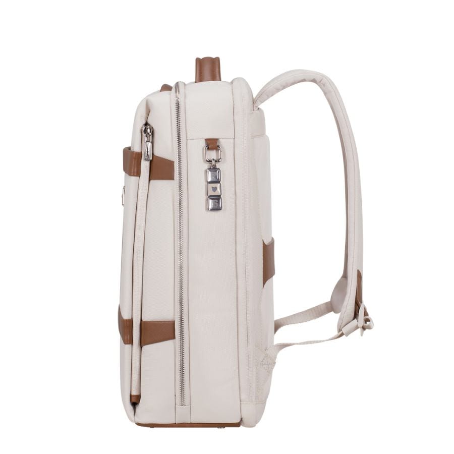Samsonite Image Biz Rugzak 15.6" in Ivory Off white