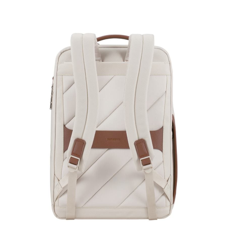 Samsonite Image Biz Rugzak 15.6" in Ivory Off white