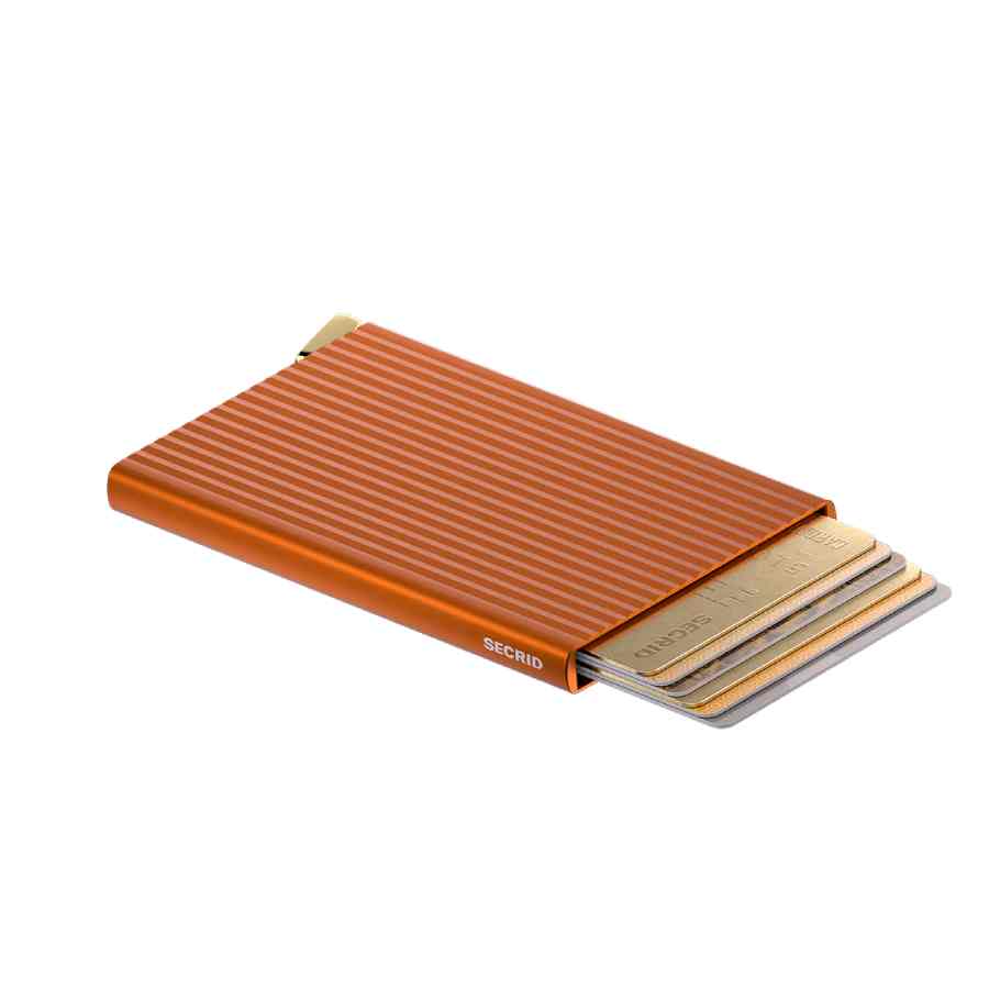 Secrid Cardprotector Premium+ Fluted Orange
