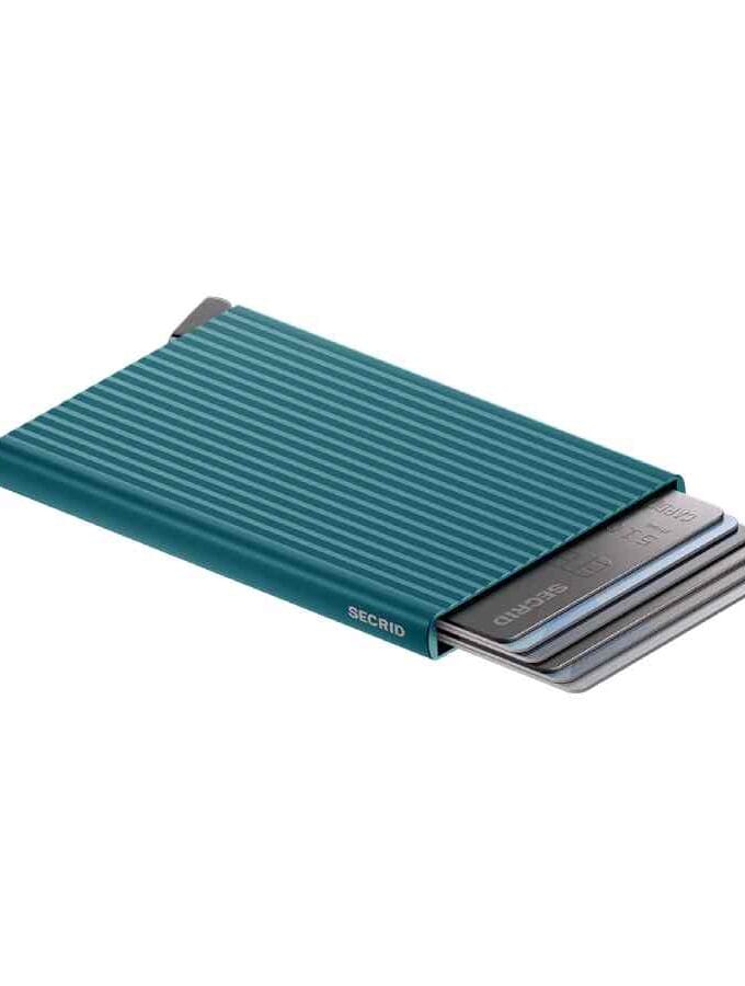 Secrid Cardprotector Premium+ Fluted Teal