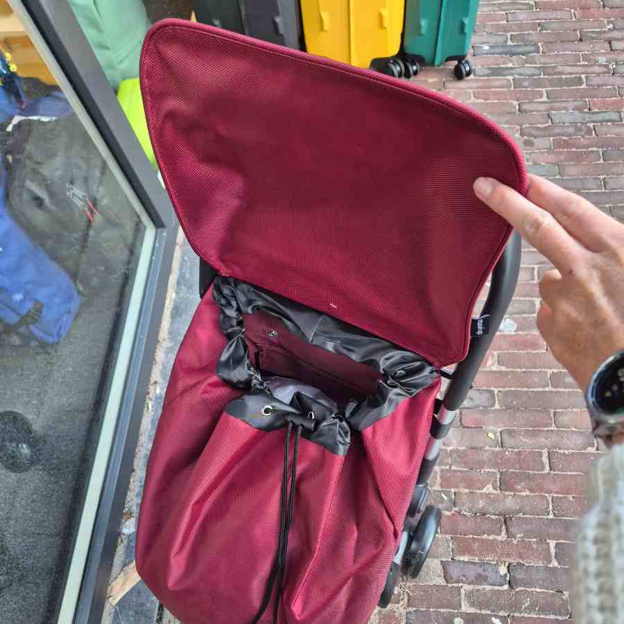 Boodschappenkar Muuvi UP – Maroon
