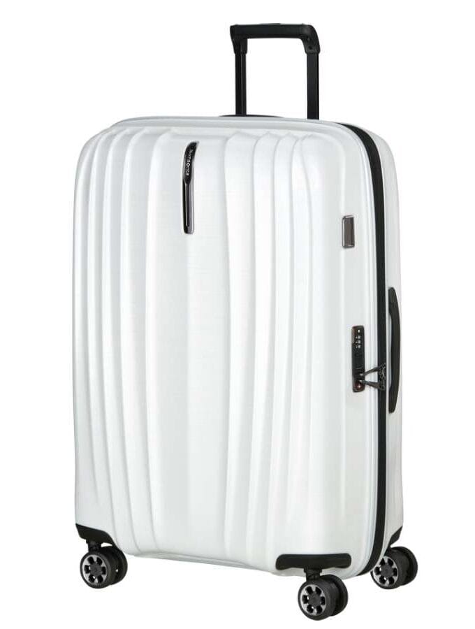 Samsonite Nexis 76cm expandable koffer Cotton White